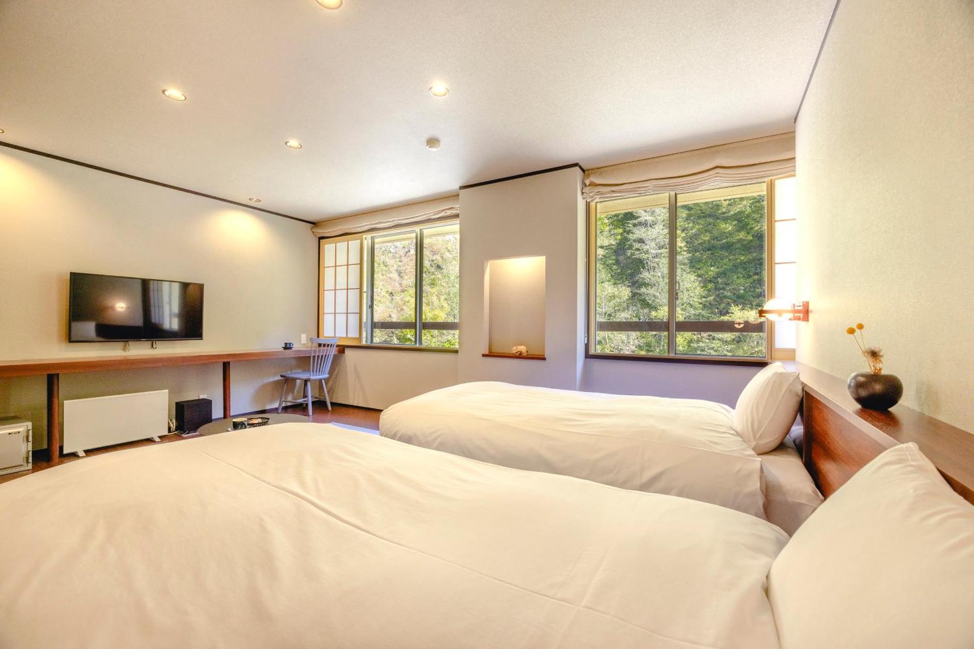 Shikishimaso Hotel Higashikawa Buitenkant foto
