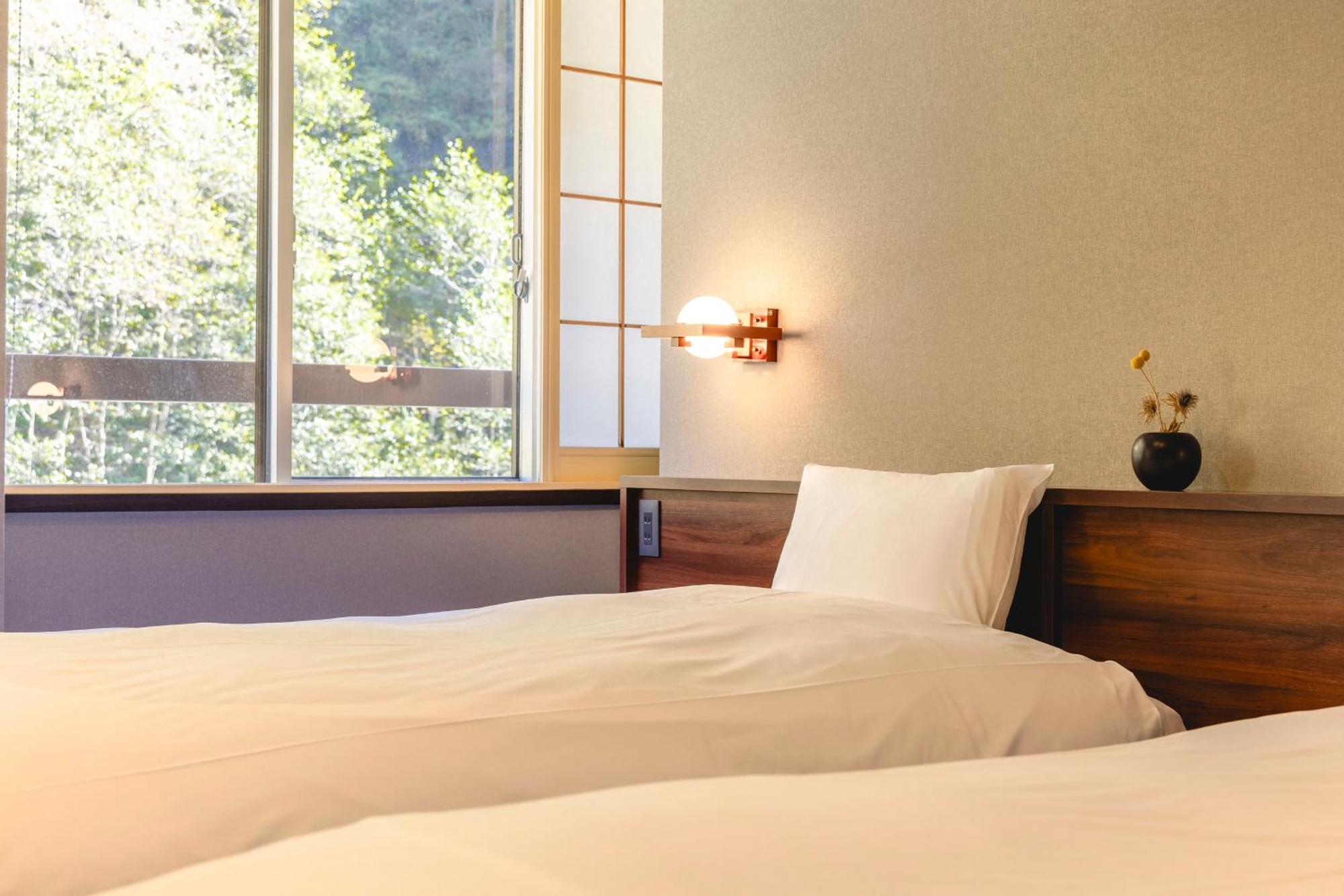 Shikishimaso Hotel Higashikawa Buitenkant foto