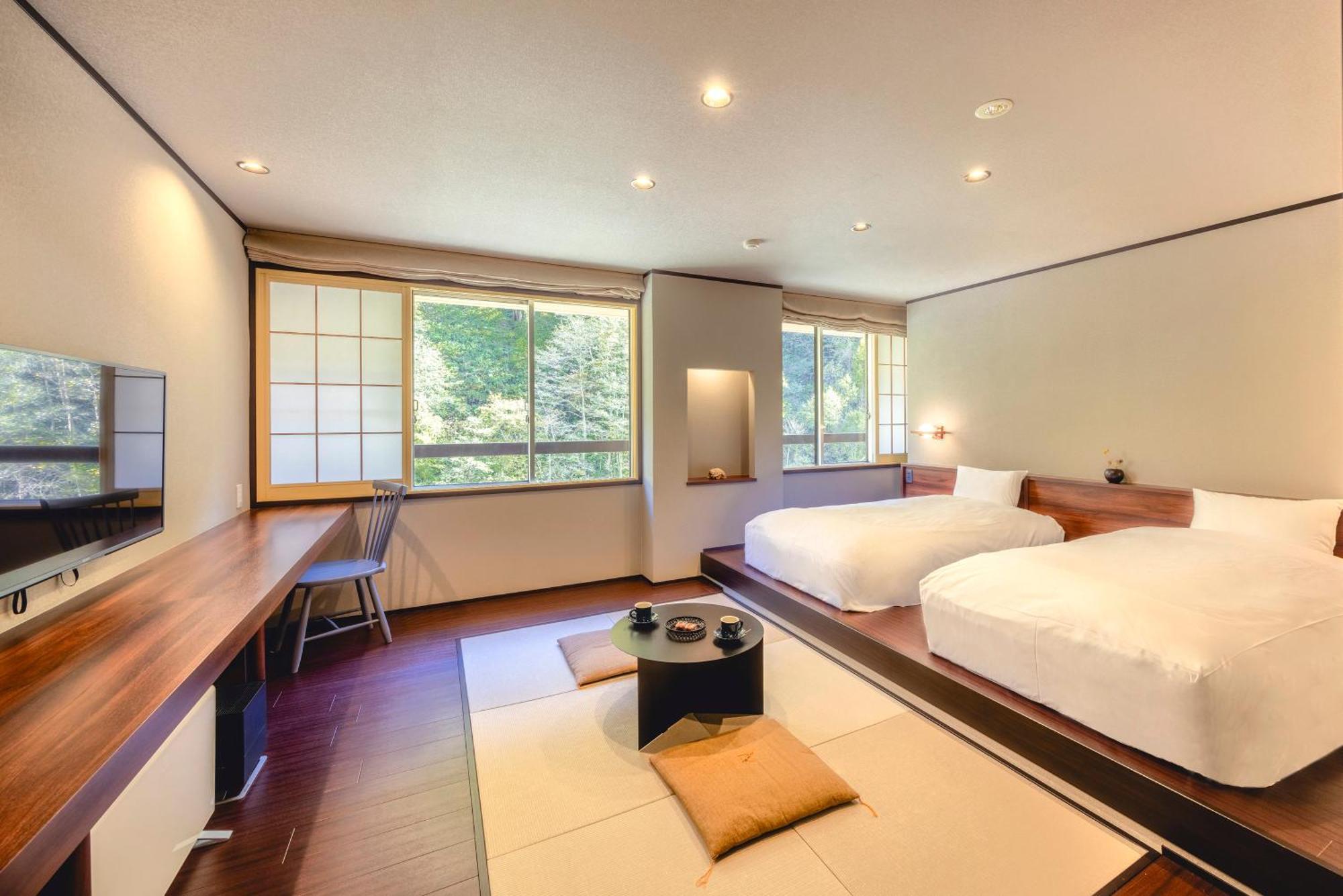 Shikishimaso Hotel Higashikawa Buitenkant foto